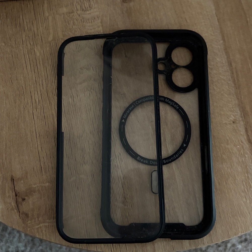 Slim Black Phone Case Cover